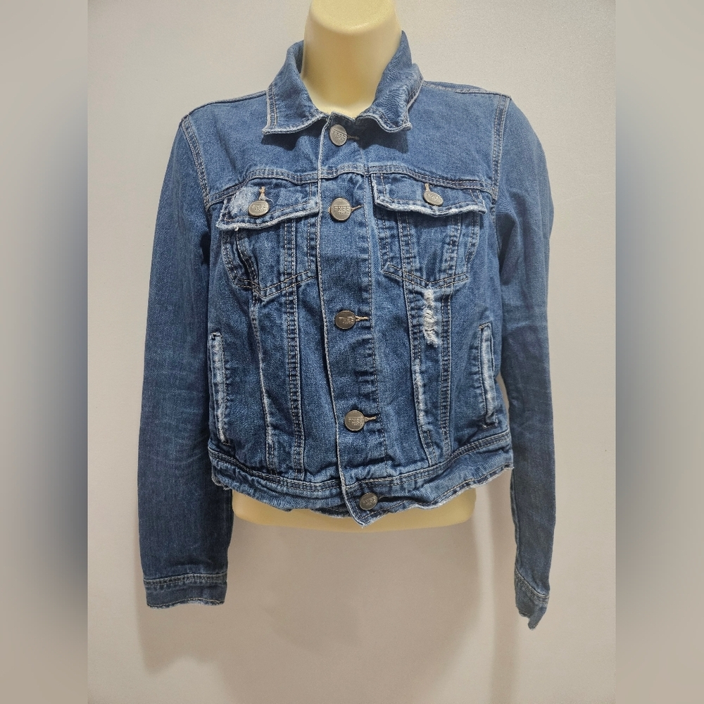 Free People 'Women's Size 4 Dark Denim Distressed